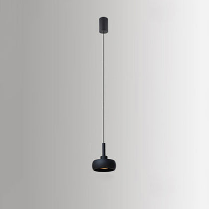 Nordic Minimalist Dome Aluminum LED Retractable Pendant Light