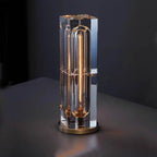 Modern Crystal Stereo Geometric Design 1-Light Table Lamp Lumendat