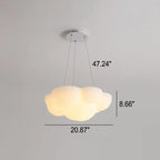 Modern Minimalist Cat Claw Cloud Kids LED Flush Mount Ceiling Light Lumendat