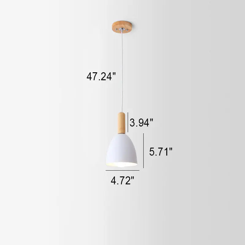 Nordic Minimalist Macaron Solid Color 1/3-light Chandelier Lumendat