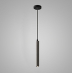 Retro Multicolor Cement Long Strip LED Pendant Light BulbSquare