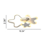 Lumendat Nordic Cartoon Star Shape LED Flush Mount Ceiling Light Lumendat