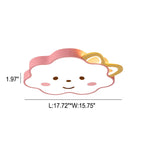Lumendat Cartoon Creative Clouds Cat Ears LED Flush Mount Ceiling Light Lumendat