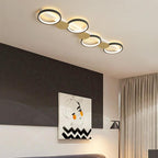Modern Circle LED 3/4/5 Light LED Flush Mount Track Light Lumendat