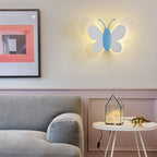 Creative Butterfly Acrylic 1-Light LED Wall Sconce Lamp