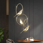 Nordic Creative Bird Shaped Acrylic LED 1/3/6 Light Chandelier Lumendat
