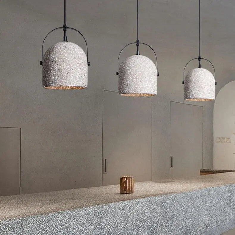 Nordic Creative Cement Cylinder 1-light Pendant Light Lumendat