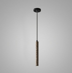 Retro Multicolor Cement Long Strip LED Pendant Light BulbSquare