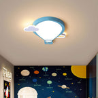 Lumendat Cartoon Hot Air Balloon Kid LED Flush Mount Ceiling Light Lumendat