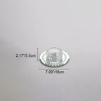 Minimalist Light Luxury Crystal Round Spotlight LED Flush Mount Ceiling Light Lumendat