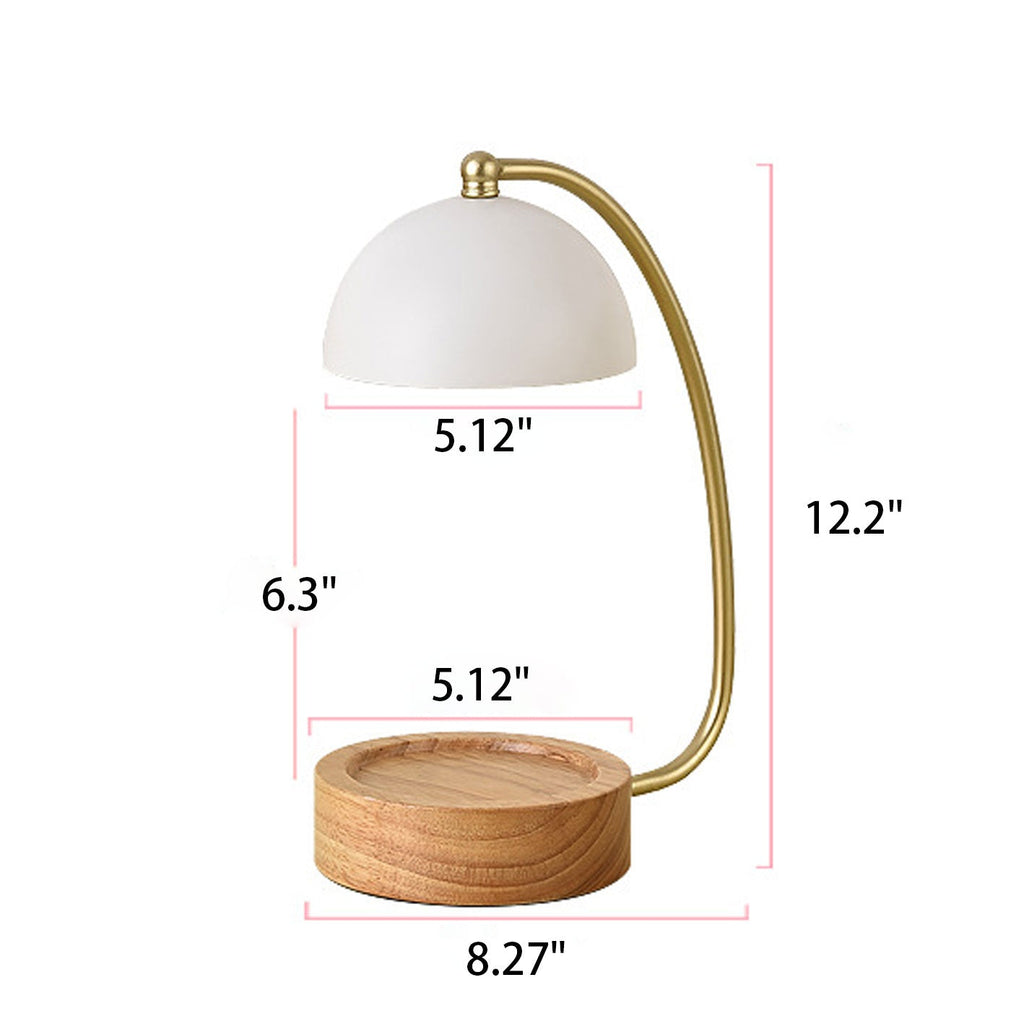 Japanese Creative Timing Dimming 1-Light Melting Wax Table Lamp Lumendat