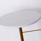 Nordic Minimalist Iron Marble Table LED Standing Floor Lamp Lumendat