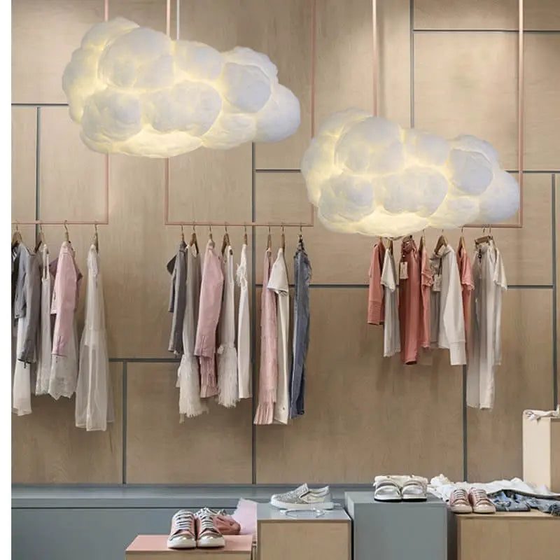 Floating Cloud 1-light LED Pendant Light Lumendat