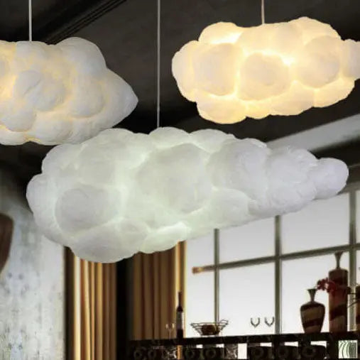 Floating Cloud 1-light LED Pendant Light Lumendat