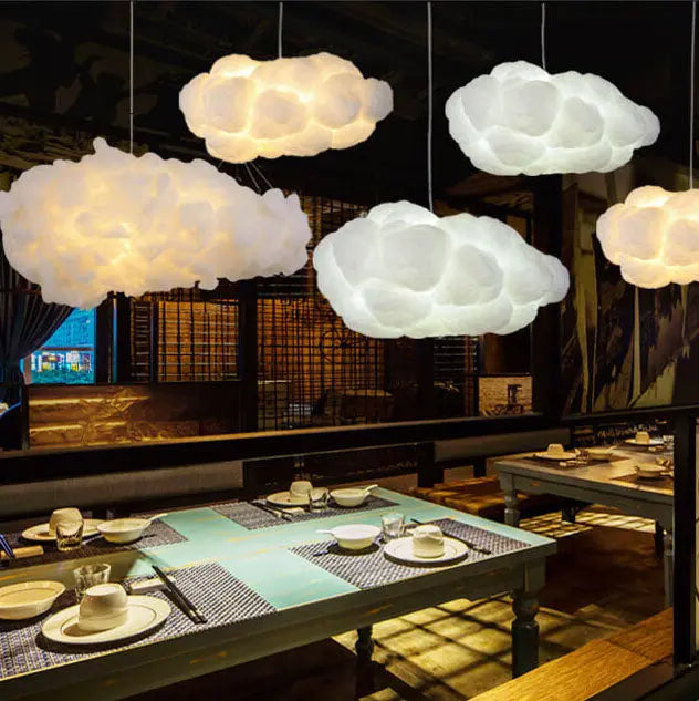 Floating Cloud 1-light LED Pendant Light Lumendat