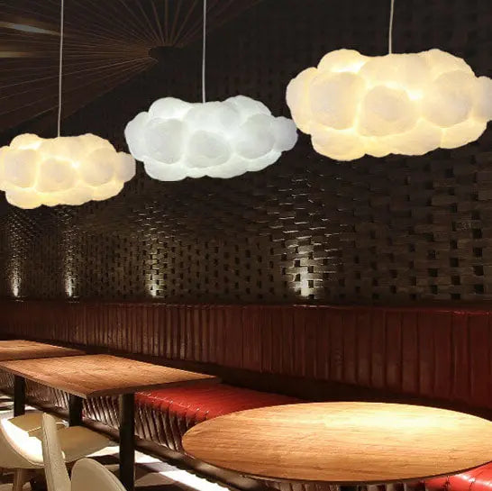 Floating Cloud 1-light LED Pendant Light Lumendat