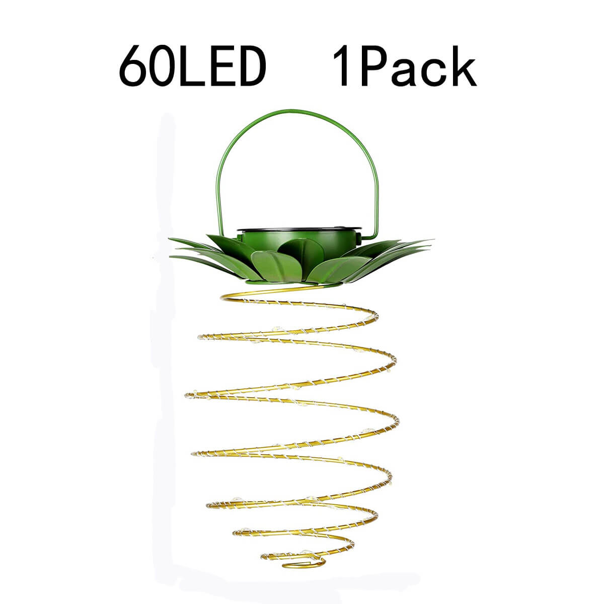 Solar Pineapple Iron Lantern LED Copper Wire Outdoor Waterproof Garden Decorative Hanging Lights Lumendat