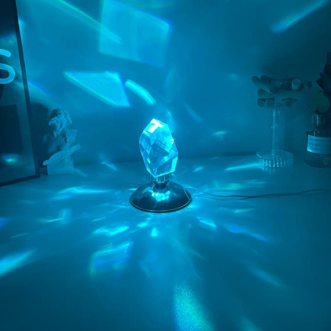 Diamond Crystal Luxury Ambient LED Night Light Table Lamp Lumendat