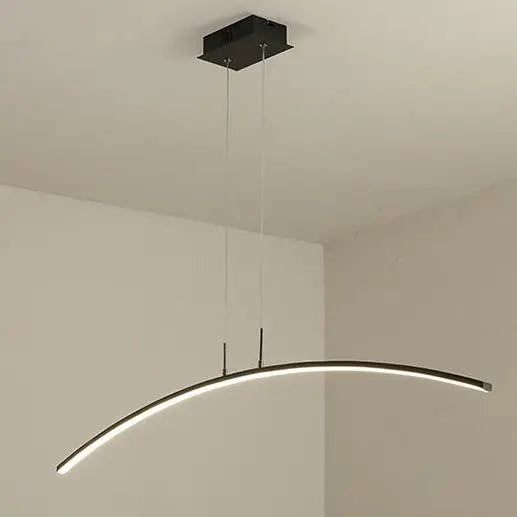 Nordic Minimalist Arch Linear LED Chandelier Lumendat