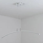 Nordic Minimalist Arch Linear LED Chandelier Lumendat
