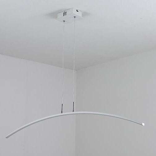 Nordic Minimalist Arch Linear LED Chandelier