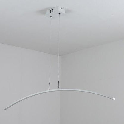 Nordic Minimalist Arch Linear LED Chandelier