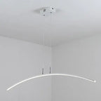Nordic Minimalist Arch Linear LED Chandelier Lumendat