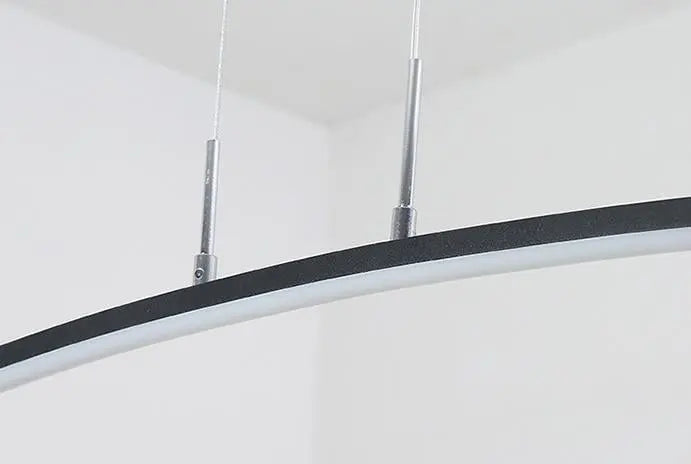 Nordic Minimalist Arch Linear LED Chandelier Lumendat