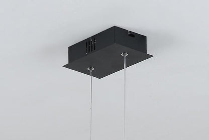 Nordic Minimalist Arch Linear LED Chandelier