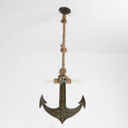 Industrial Iron Retro Anchor Shape 2-Light Pendant Light