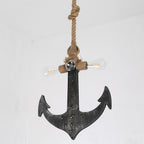 Industrial Iron Retro Anchor Shape 2-Light Pendant Light