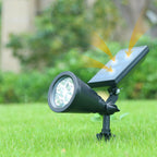 Modern Simplicity Solar Waterproof Conical Spotlight LED Outdoor Floor Plug Light Lumendat