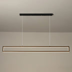 Modern Minimalist Long Frame LED Chandelier BulbSquare