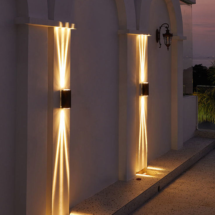 Modern Minimalist Outdoor Waterproof Beam Spotlight LED Outdoor Decorative Wall Sconce Lamp Lumendat