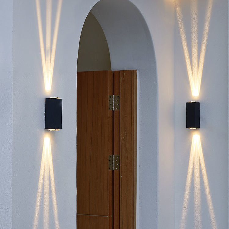 Modern Minimalist Outdoor Waterproof Beam Spotlight LED Outdoor Decorative Wall Sconce Lamp Lumendat