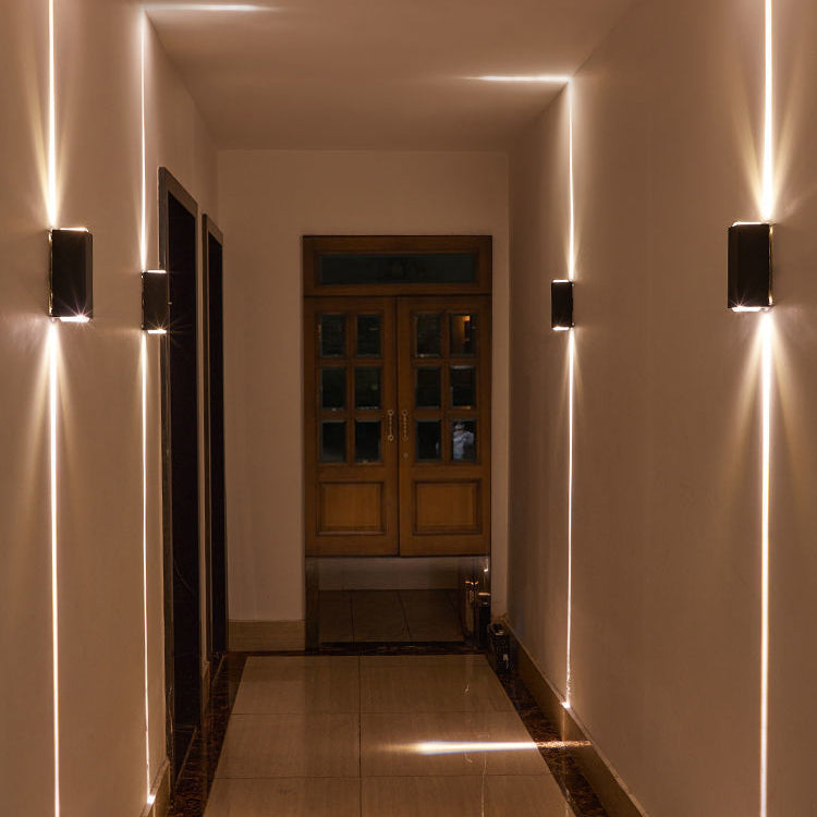 Modern Minimalist Outdoor Waterproof Beam Spotlight LED Outdoor Decorative Wall Sconce Lamp Lumendat