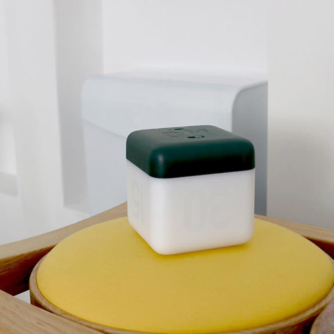 Modern Magic Cube Turn Timer Night Light USB Rechargeable LED Table Lamp Lumendat