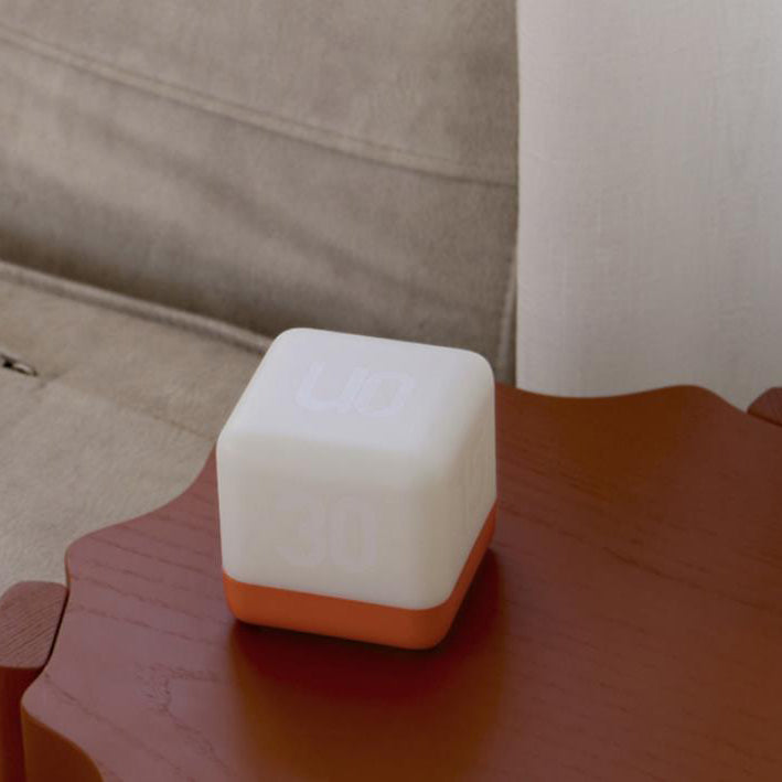 Modern Magic Cube Turn Timer Night Light USB Rechargeable LED Table Lamp Lumendat