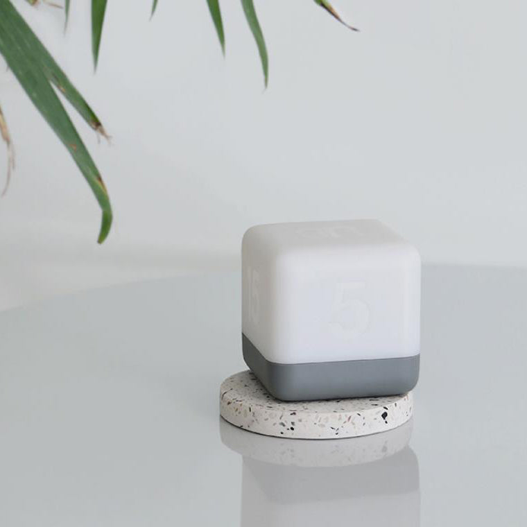 Modern Magic Cube Turn Timer Night Light USB Rechargeable LED Table Lamp Lumendat