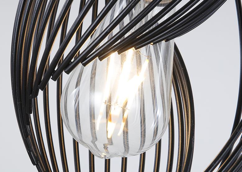 Nordic Creative Iron Sea Snail Shape 1-light Pendant Light BulbSquare