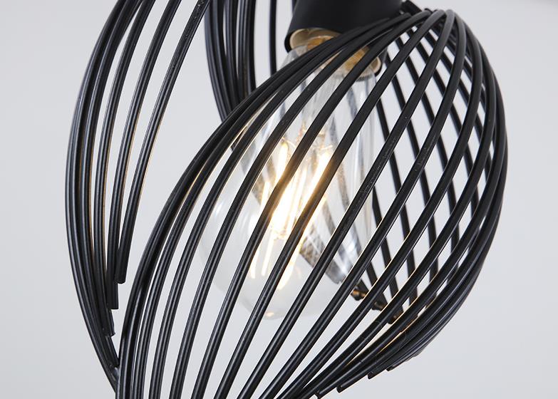Nordic Creative Iron Sea Snail Shape 1-light Pendant Light BulbSquare