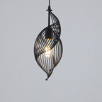 Nordic Creative Iron Sea Snail Shape 1-light Pendant Light BulbSquare