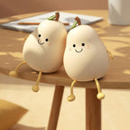 Creative Fruit Pear Silicone LED Night Light USB Table Lamp Lumendat
