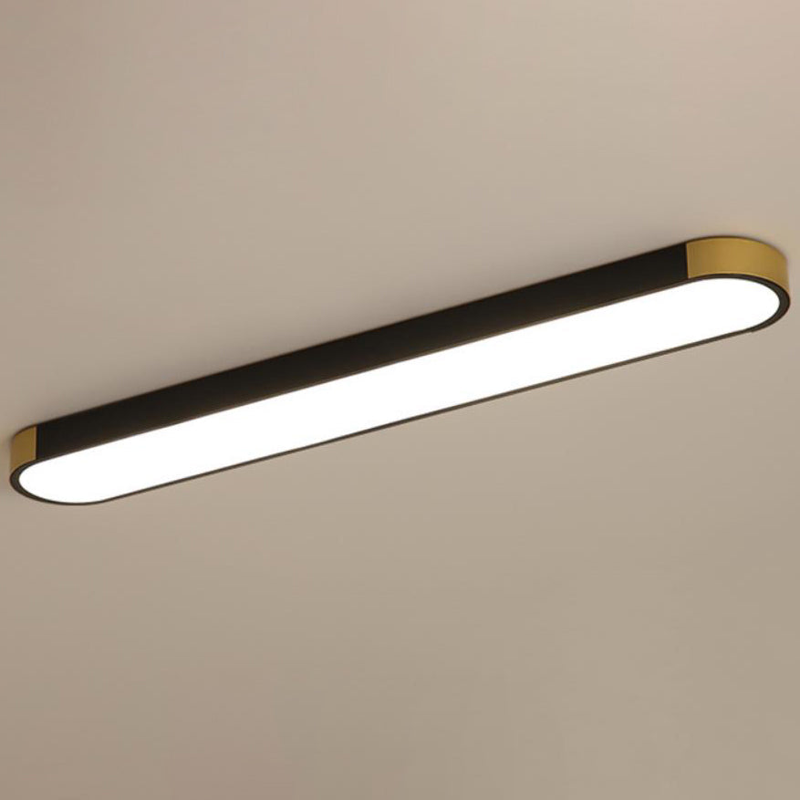 Modern Minimalist Rectangular Ring LED Flush Mount Ceiling Light BulbSquare