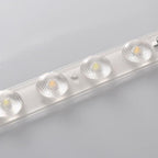 Lumendat Modern Acrylic Shade Round Log LED Flush Mount Light Lumendat
