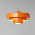 Nordic Vintage Multi-layered Round Metal 1-light Pendant Light Lumendat