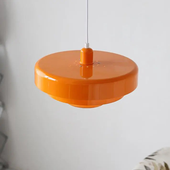 Nordic Vintage Multi-layered Round Metal 1-light Pendant Light Lumendat