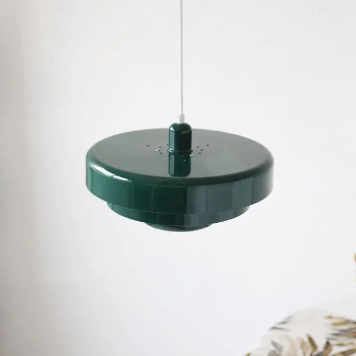 Nordic Vintage Multi-layered Round Metal 1-light Pendant Light Lumendat