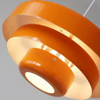 Nordic Vintage Multi-layered Round Metal 1-light Pendant Light Lumendat