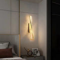 Modern Crystal Light Luxury Spiral Design LED Wall Sconce Lamp Lumendat
